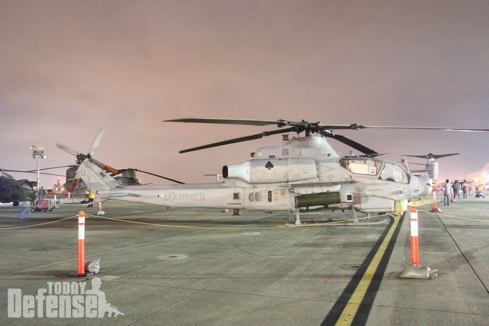 AH-1Z 줄루 공격헬기는 한국 해병대의 공격헬기 획득 사업의 후보로 부상하고 있다.(사진 : 이승준 기자)