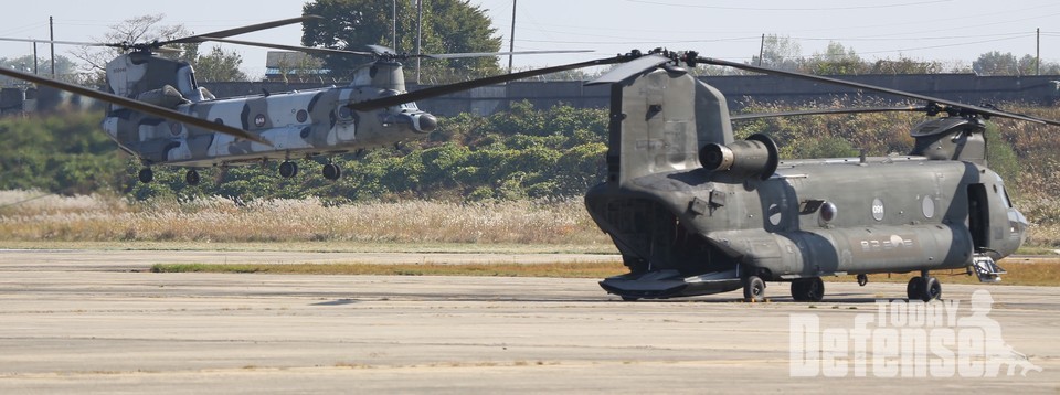 육군 항작사 CH-47D 치누크 헬기 (사진: 디펜스 투데이)