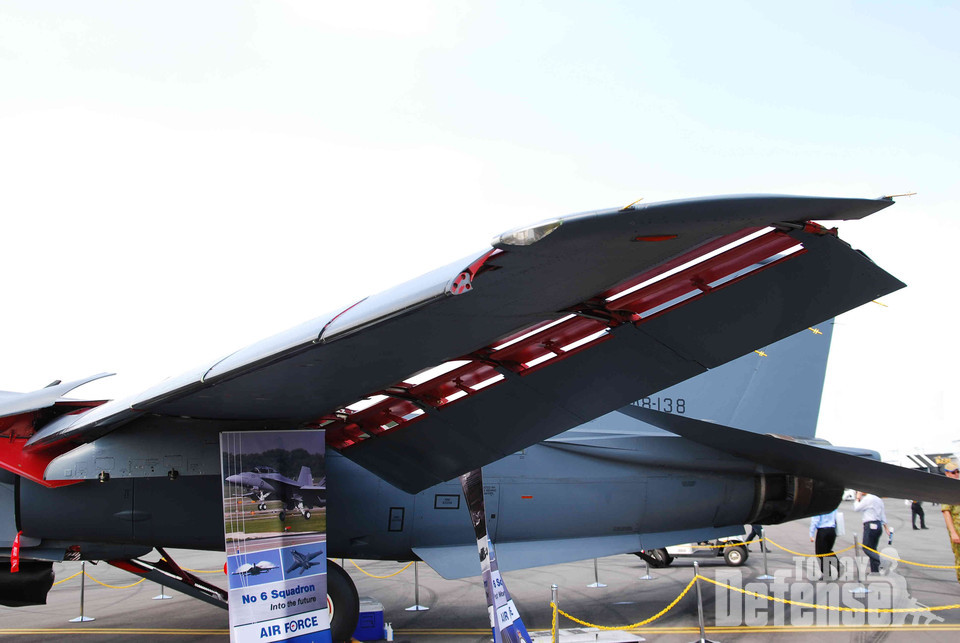 호주공군의 F-111 전폭기 (사진: 안승범)