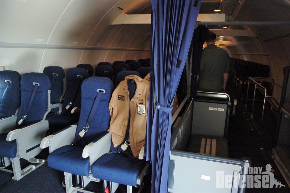 KC-767 내부 좌석 (사진: 안승범)