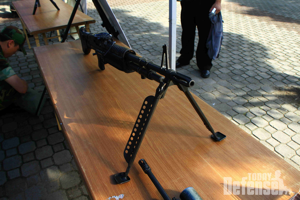한국군의 주력 기관총 M60 7.62mm 기관총 (사진: 디펜스 투데이)