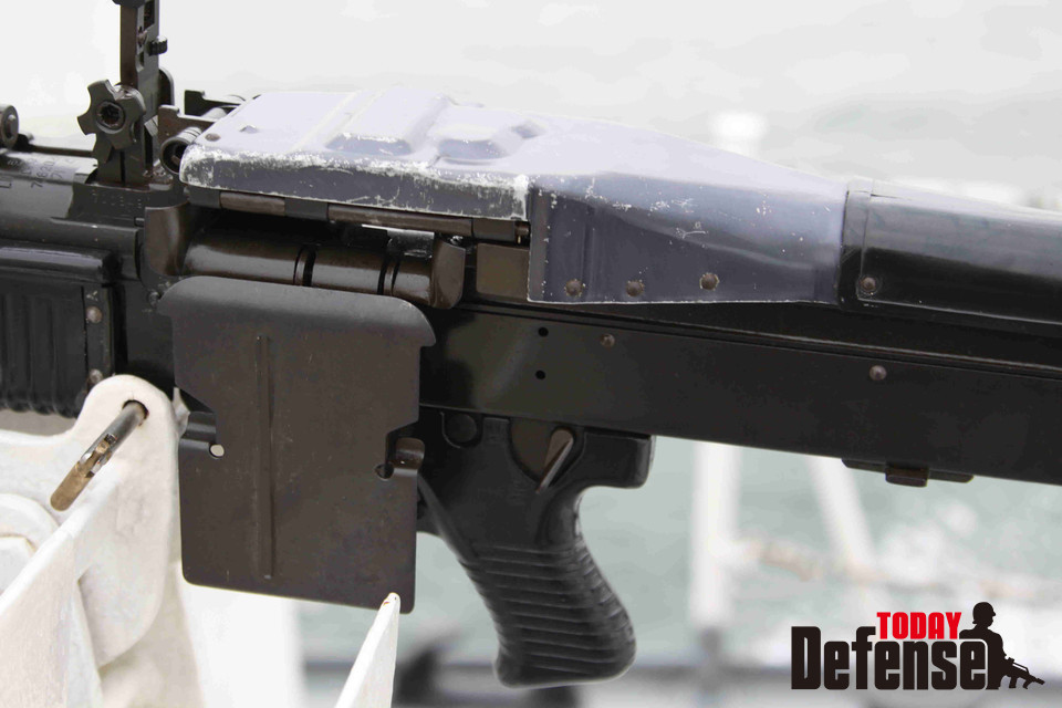 한국군의 주력 기관총 M60 7.62mm 기관총 (사진: 디펜스 투데이)