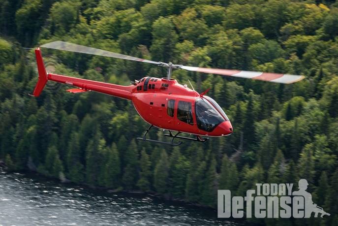 Bell 505 헬기는 Bell 206 헬기를 기반으로 설계되었다. (사진: 벨 헬리콥터)