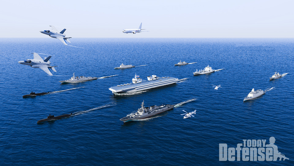 항모전투단 개념도 (사진: 해군)