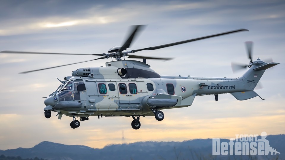 태국 왕립 공군에 H225M 다목적 헬리콥터 4대를 추가 공급(사진: 에어버스)