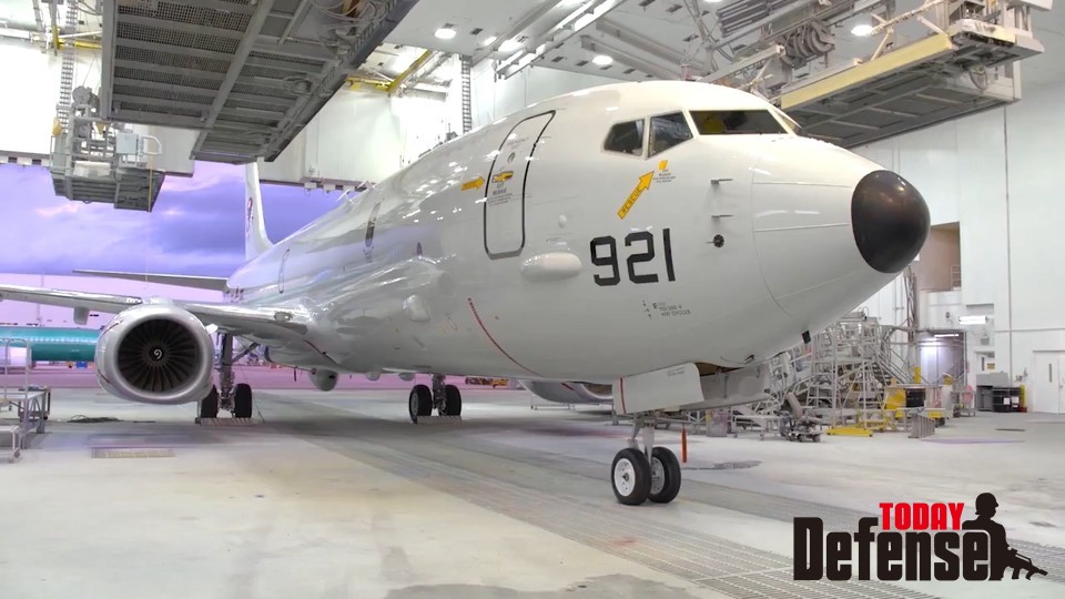 도색을 마친 직후의 깨끗한 모습을 한 해군 P-8A 해상초계기 (출처: Boeing defense twitter)