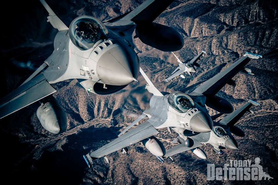 노스롭그루먼은 F-16 전투기의 전자전 체계 통합 발전 및 인증 지속을 위한 계약을 수주했다. (사진:노스롭그루먼)