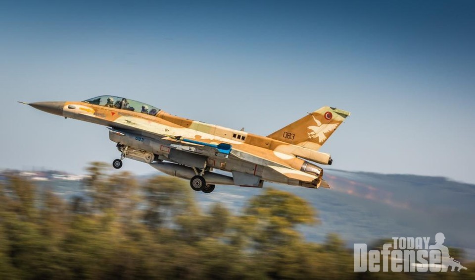이스라엘 공군의 F-16 전투기 (사진:Israeli Air Force Facebook)