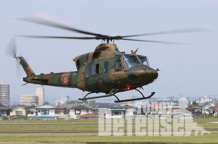 2019년 시험비행중인 육상자위대 다목적헬기인 UH-2 시작헬기 (사진:SUBARU)