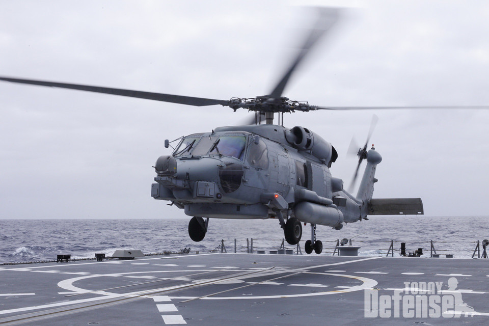 MH60R 시호크 해상작전헬기 (사진:해군)