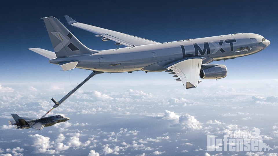 록히드 마틴이 미공군에 제안한 LMXT 공중급유기 이미지 (이미지:록히드마틴)