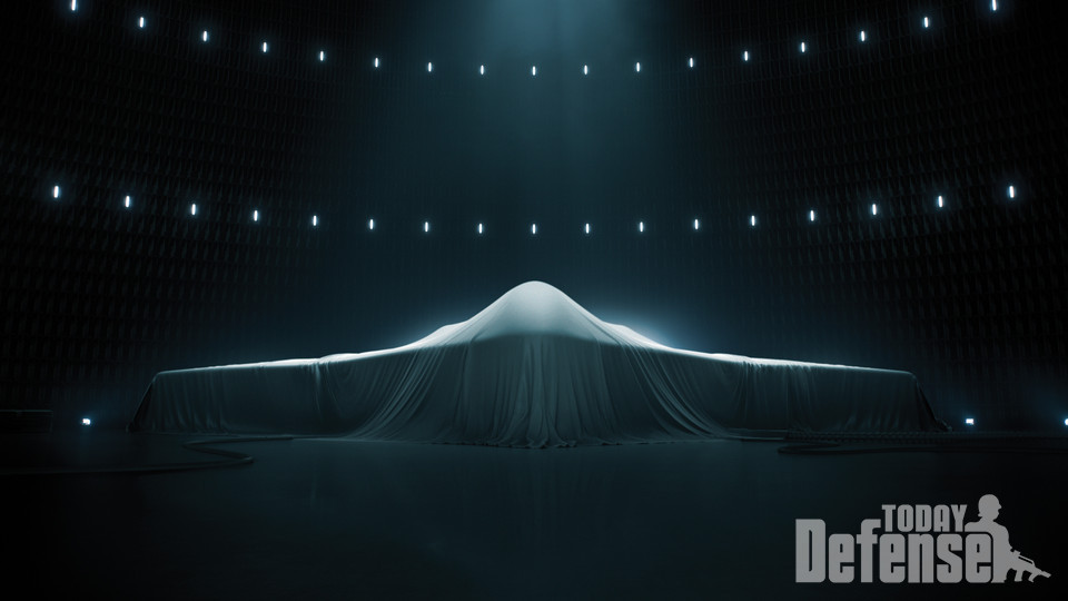 12월 2일(현지시각) 6세대 폭격기인 B-21 레이더 스텔스 폭격기를 미공군과 노스롭 그루먼이 공개할 예정이다.(사진:노스롭 그루먼)