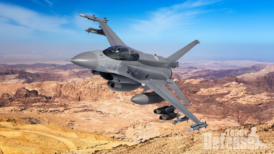 요르단 공군에 신형 F-16 블록70이 2027년부터 인도가 될 예정이다.(사진:록히드마틴)