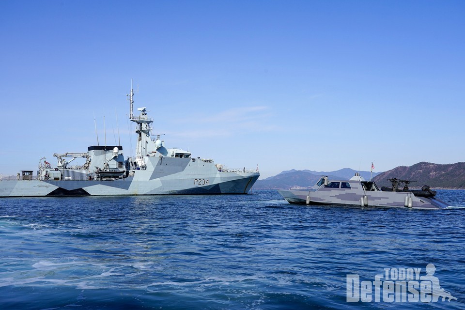 한미영해군 특수부대 및 해상전력, 상호합동훈련 진행