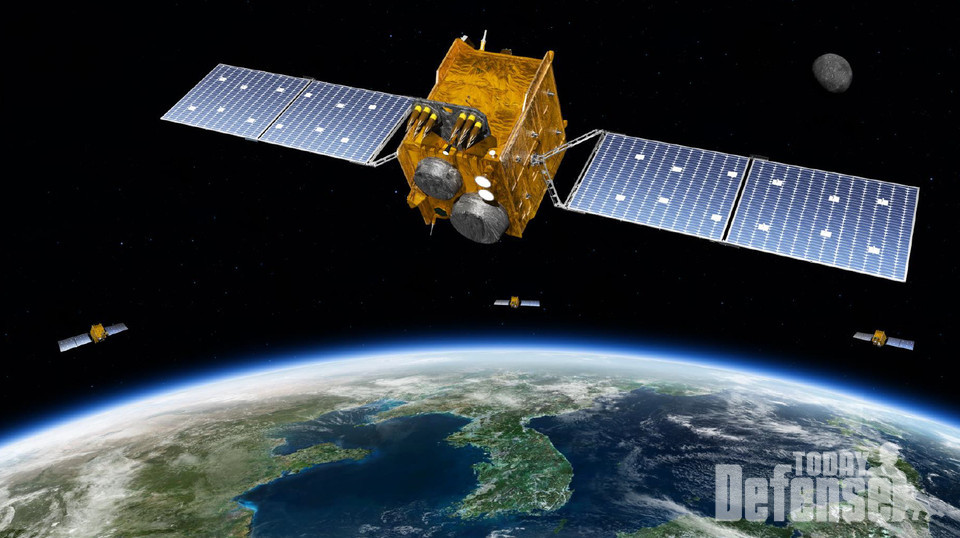 한국형 위성항법시스템 위성 (사진:대한항공)