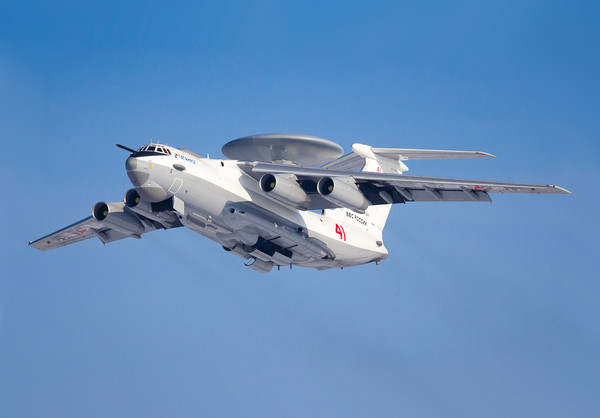 러시아 A-50U 공중 조기 경보 및 통제 항공기. (출처: Rostec)