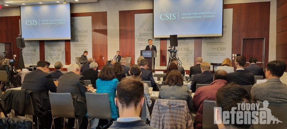 미국 워싱턴D.C. 국제전략문제연구소(CSIS)에서 방위사업청-CSIS 컨퍼런스를 개최했다.(사진:방위사업청)