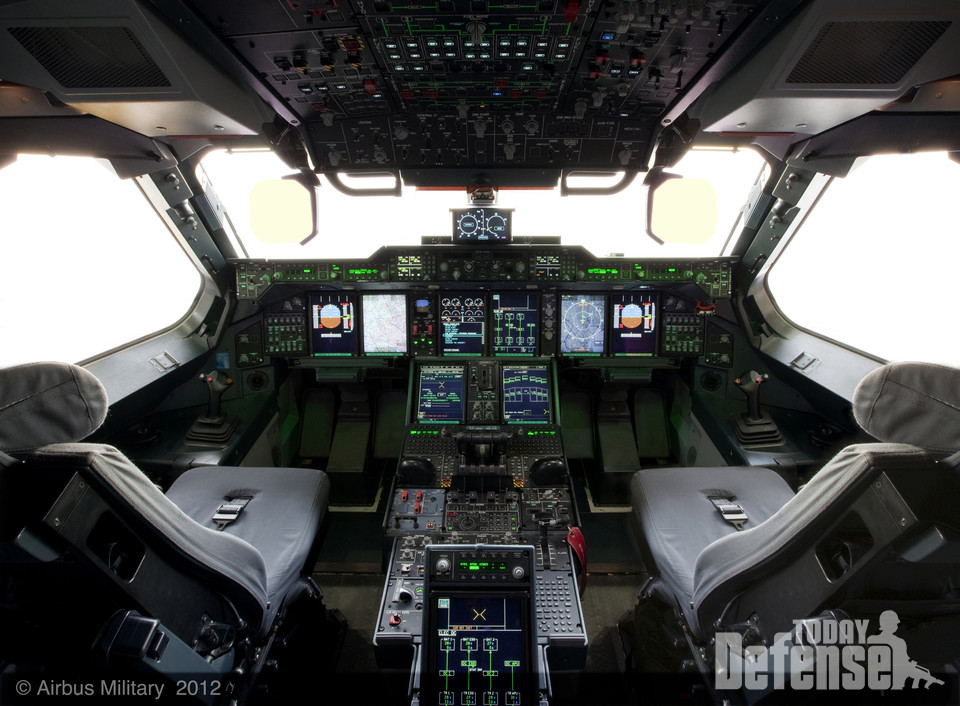 A400M cockpit(사진:에어버스)