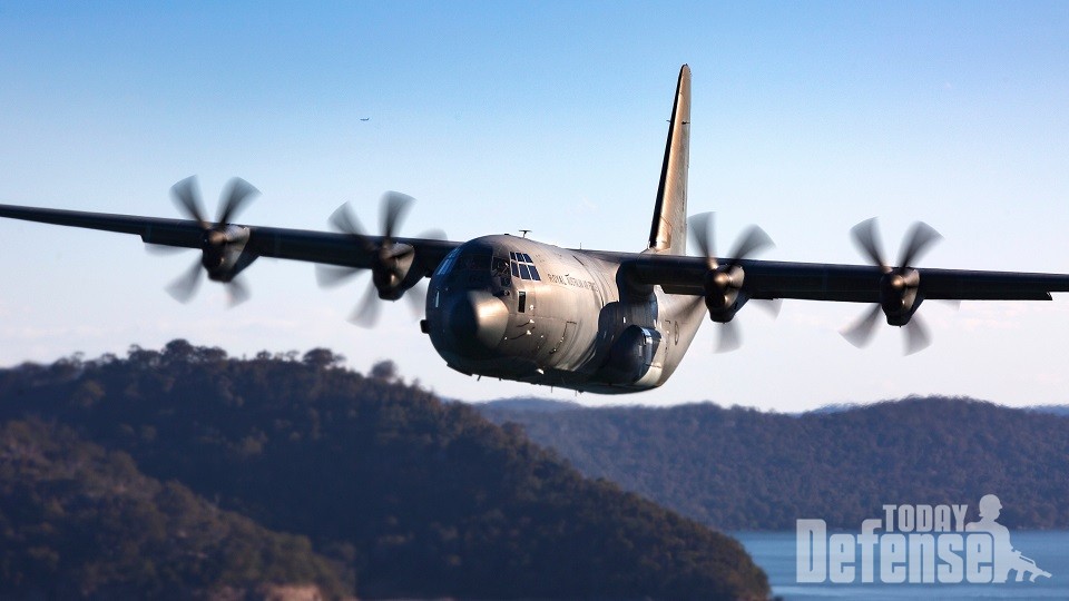 호주공군이 운용중인 C-130J 수송기. 20대를 추가 구매할 예정이다.(사진:호주국방부)