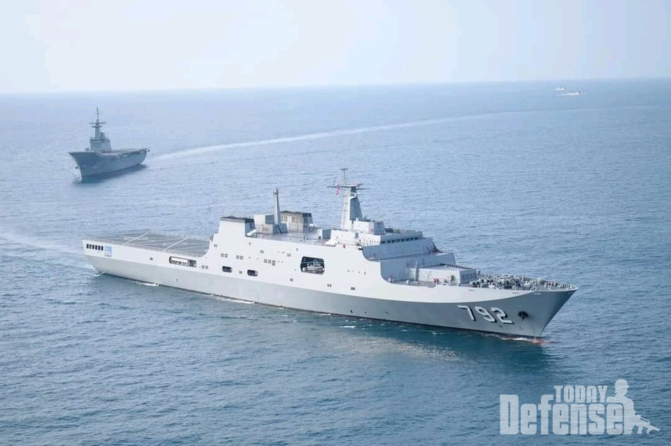 태국해군, 중국제 최신형 상륙함 함정 이름을 창으로 명명